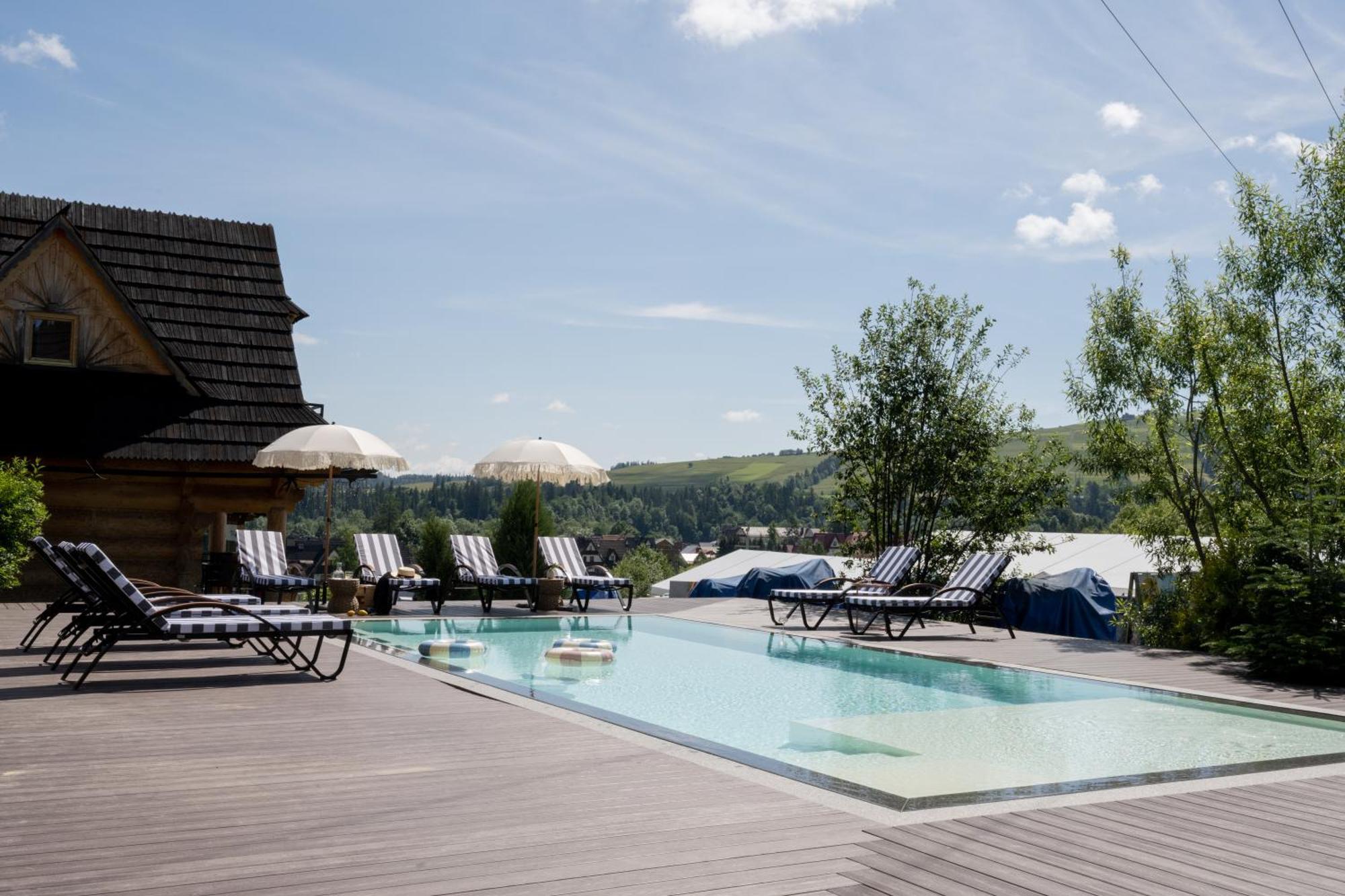 Domki W Bialce Woodhouse- Basen, Sauna, Jacuzzi Bialka Tatrzanska Exterior photo