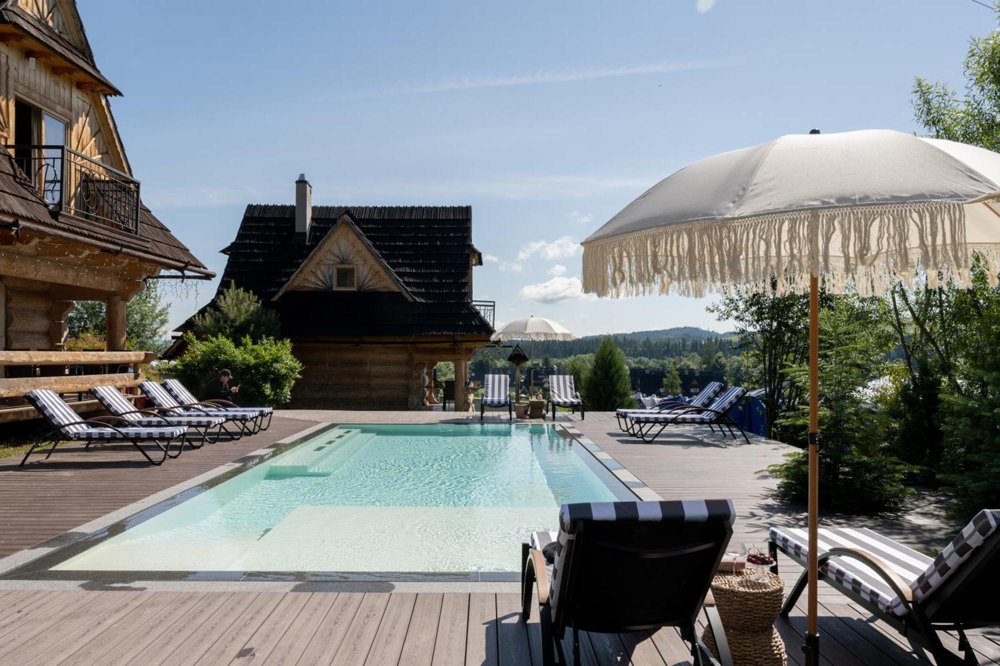 Domki W Bialce Woodhouse- Basen, Sauna, Jacuzzi Bialka Tatrzanska Exterior photo