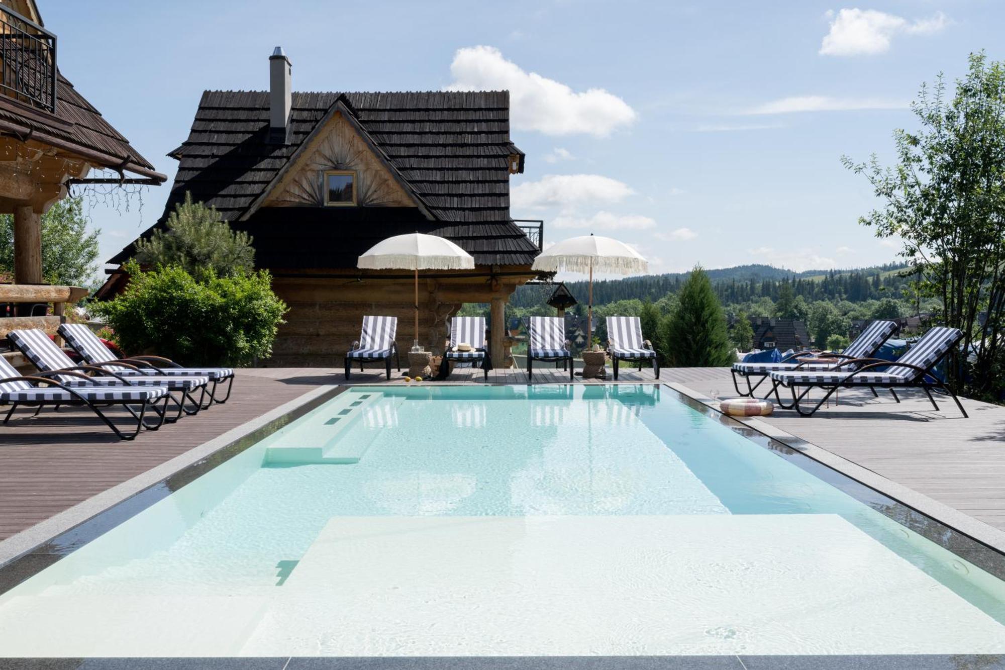 Domki W Bialce Woodhouse- Basen, Sauna, Jacuzzi Bialka Tatrzanska Exterior photo