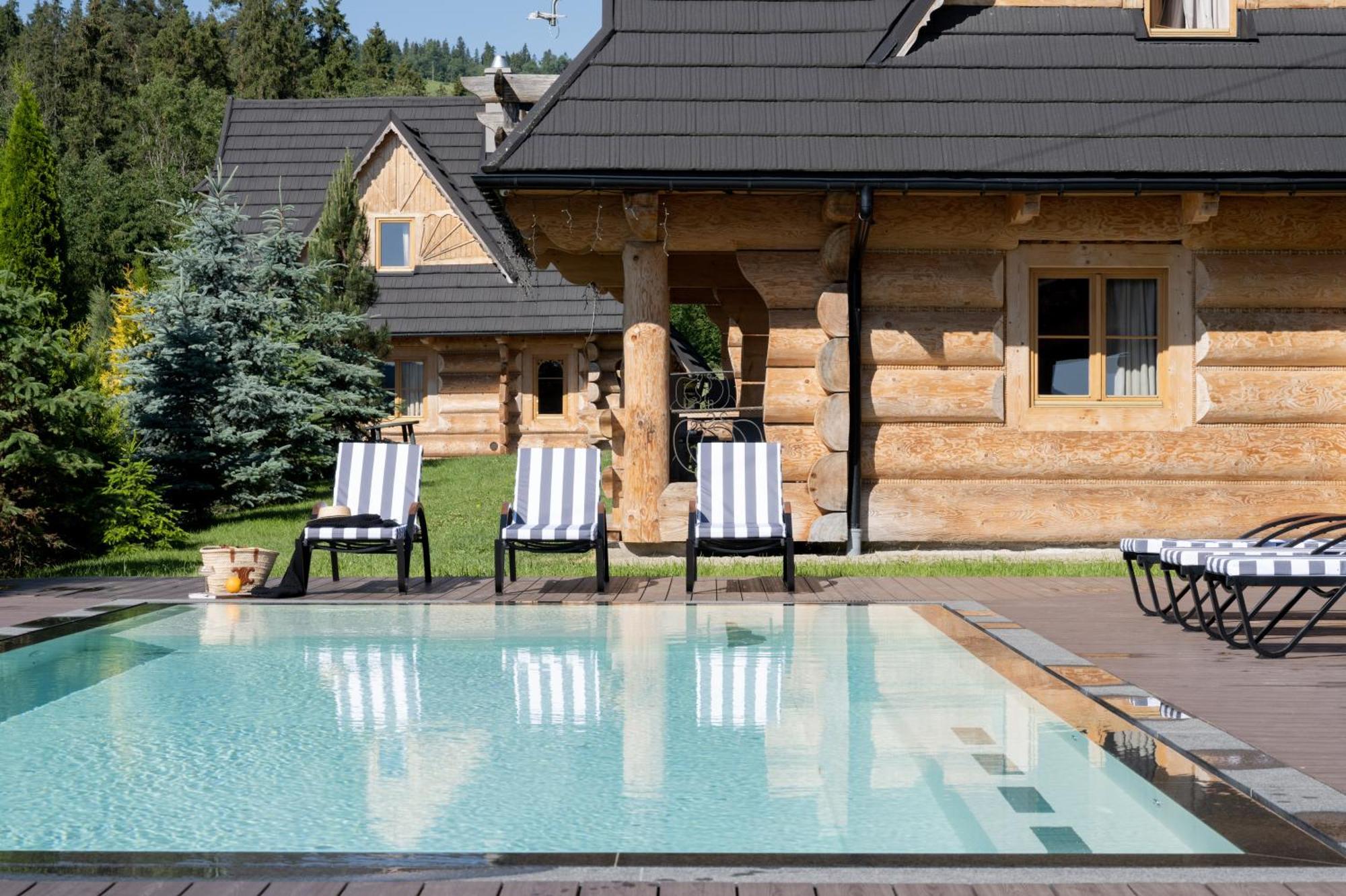 Domki W Bialce Woodhouse- Basen, Sauna, Jacuzzi Bialka Tatrzanska Exterior photo
